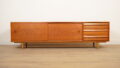 Vintage teak sideboard | TV cabinet | 220 cm