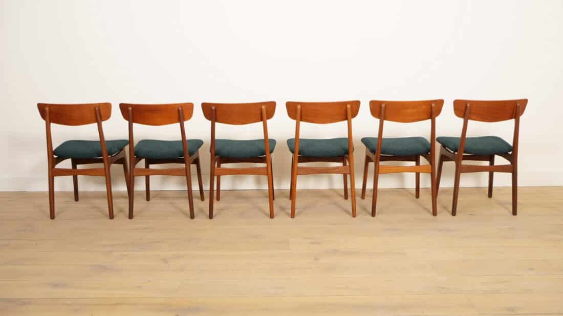 Trp Post Container Data Trp Post Id 21209 6 X Dining Chairs Schinning Amp Elgaard Teak Reupholstered Trp Post Container