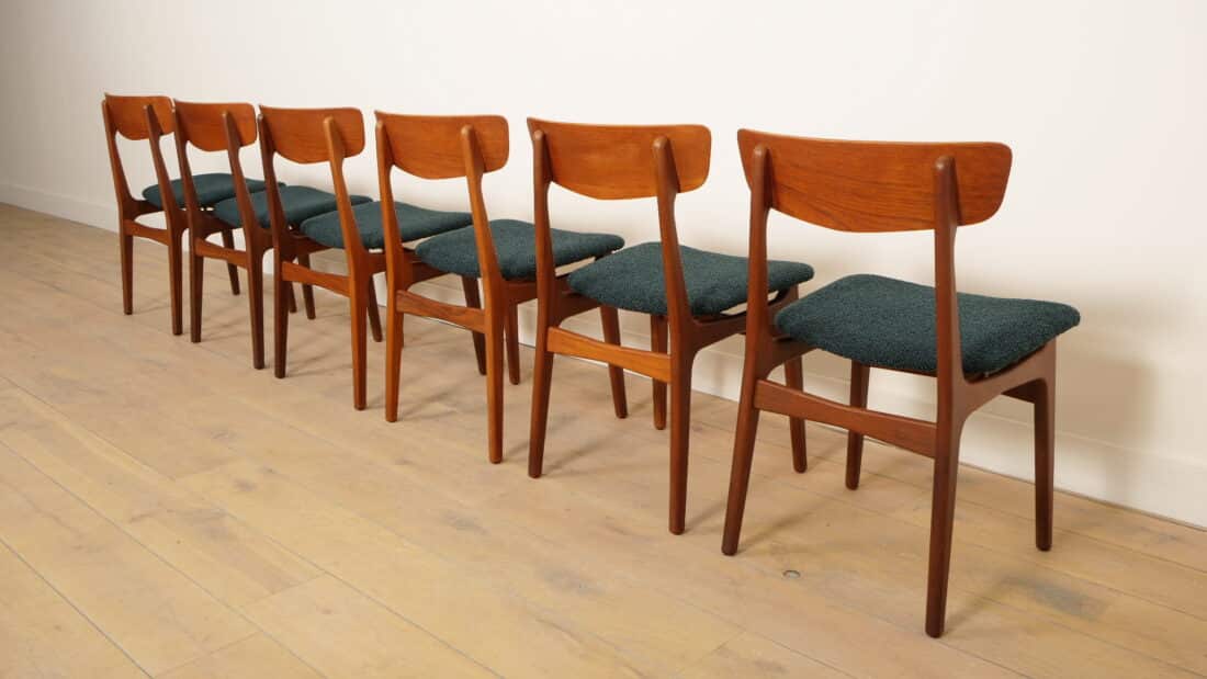 Trp Post Container Data Trp Post Id 21209 6 X Dining Chairs Schinning Amp Elgaard Teak Reupholstered Trp Post Container