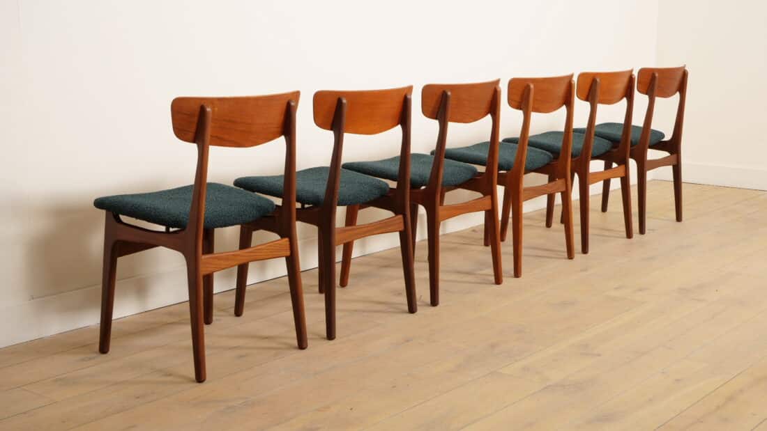 Trp Post Container Data Trp Post Id 21209 6 X Dining Chairs Schinning Amp Elgaard Teak Reupholstered Trp Post Container