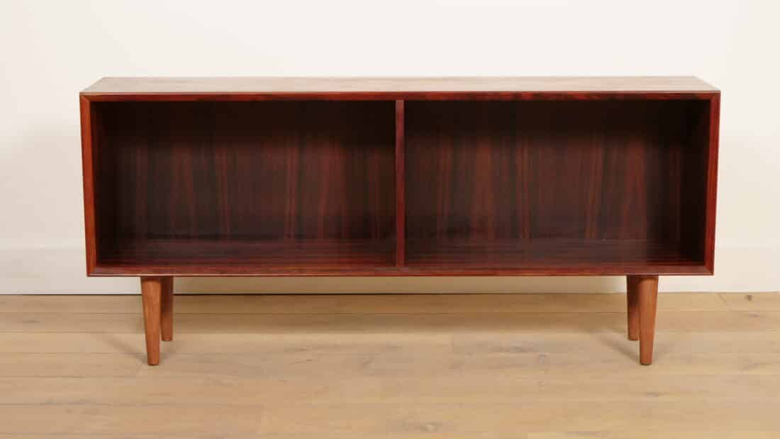 Vintage Boekenkast Palissander Platenkast
