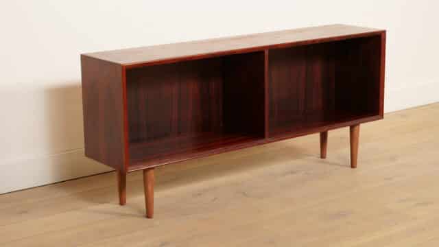 Vintage Boekenkast Palissander Platenkast
