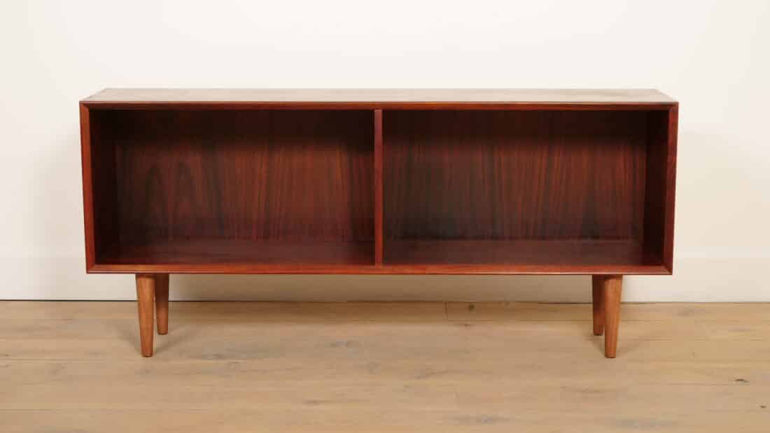 Vintage Boekenkast Palissander Platenkast
