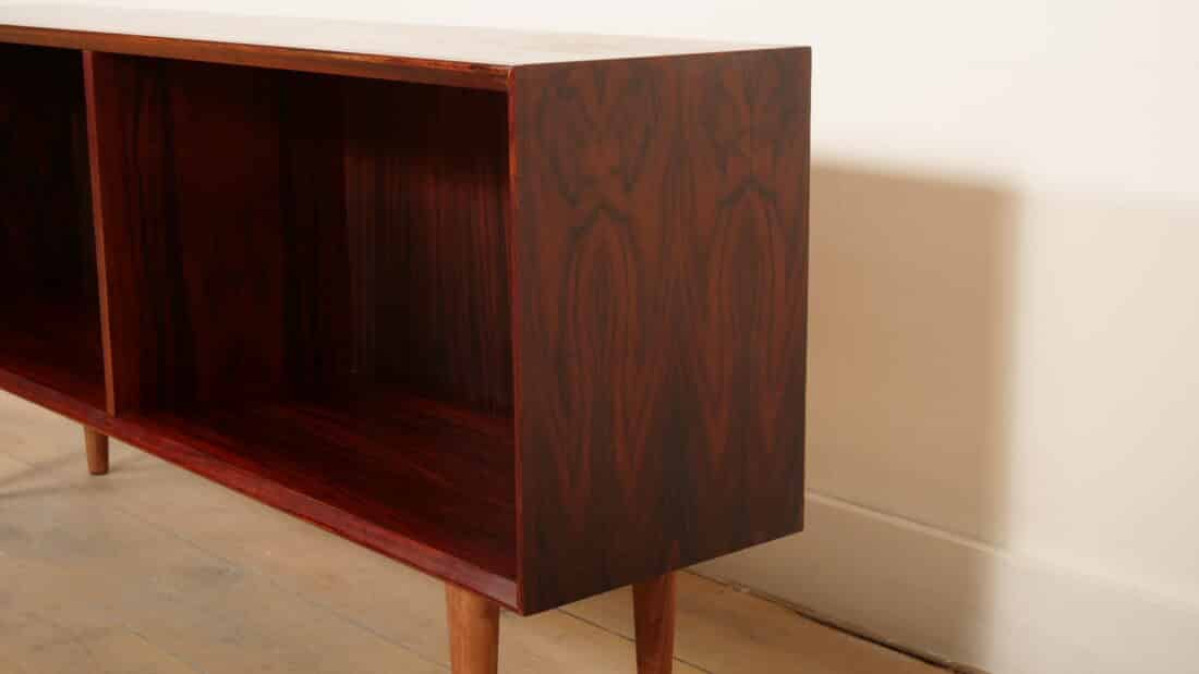 Vintage Boekenkast Palissander Platenkast