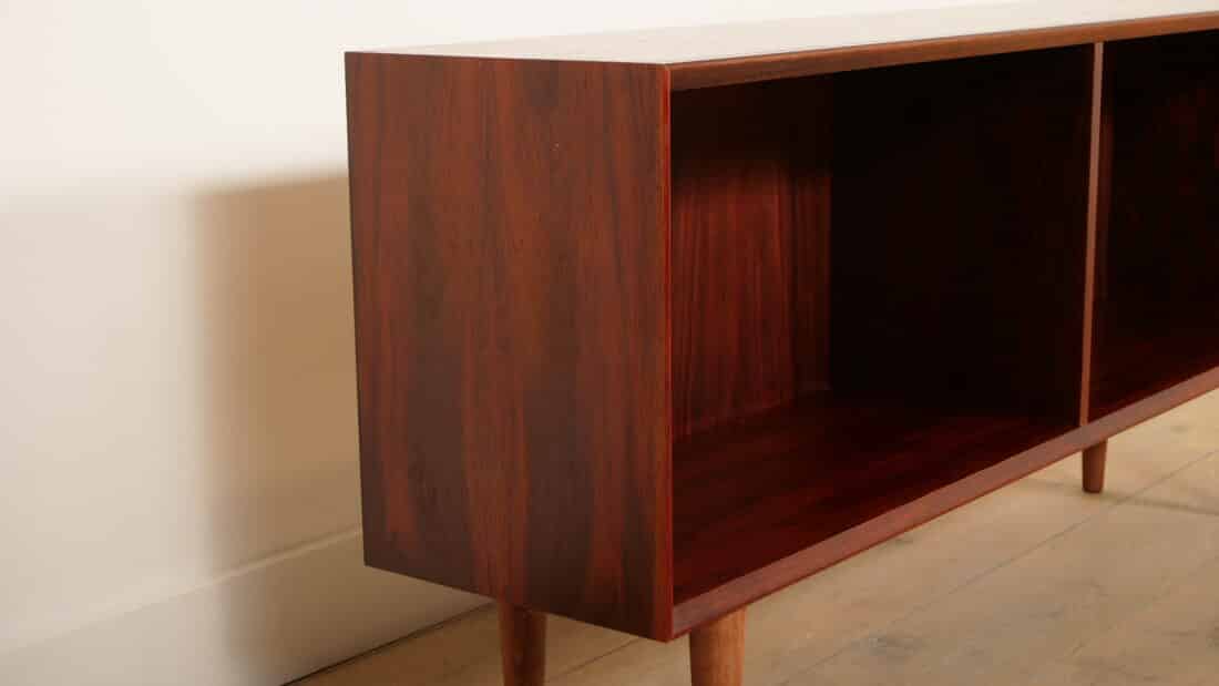 Vintage Boekenkast Palissander Platenkast
