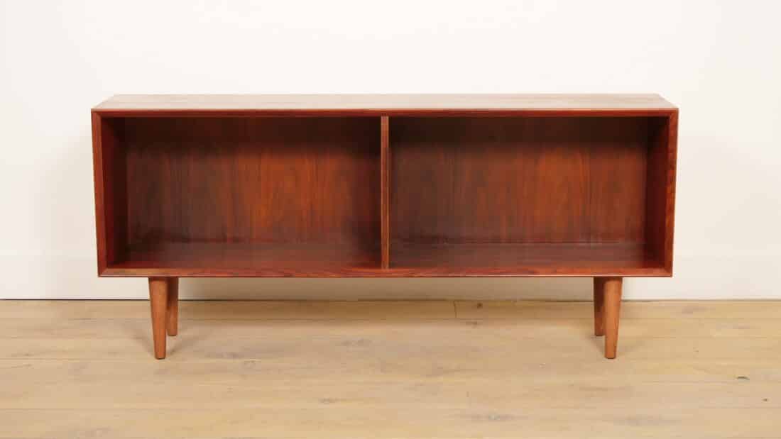 Vintage Boekenkast Palissander Platenkast