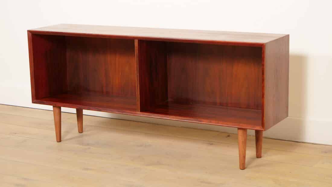 Vintage Boekenkast Palissander Platenkast