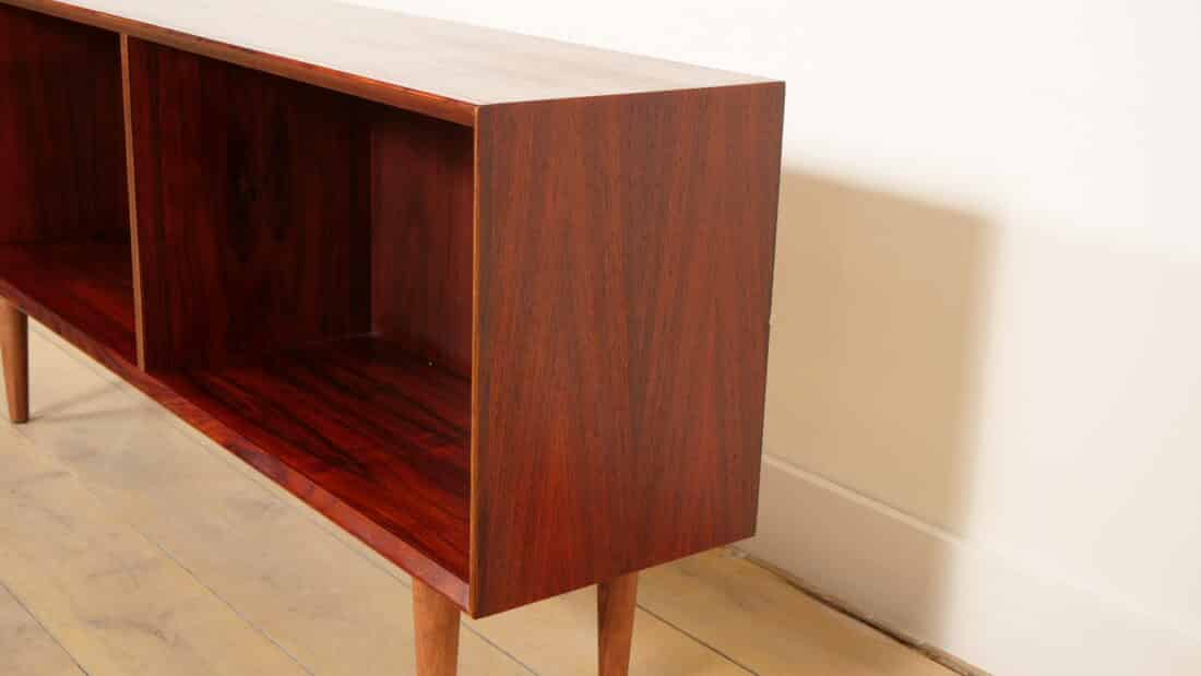 Vintage Boekenkast Palissander Platenkast
