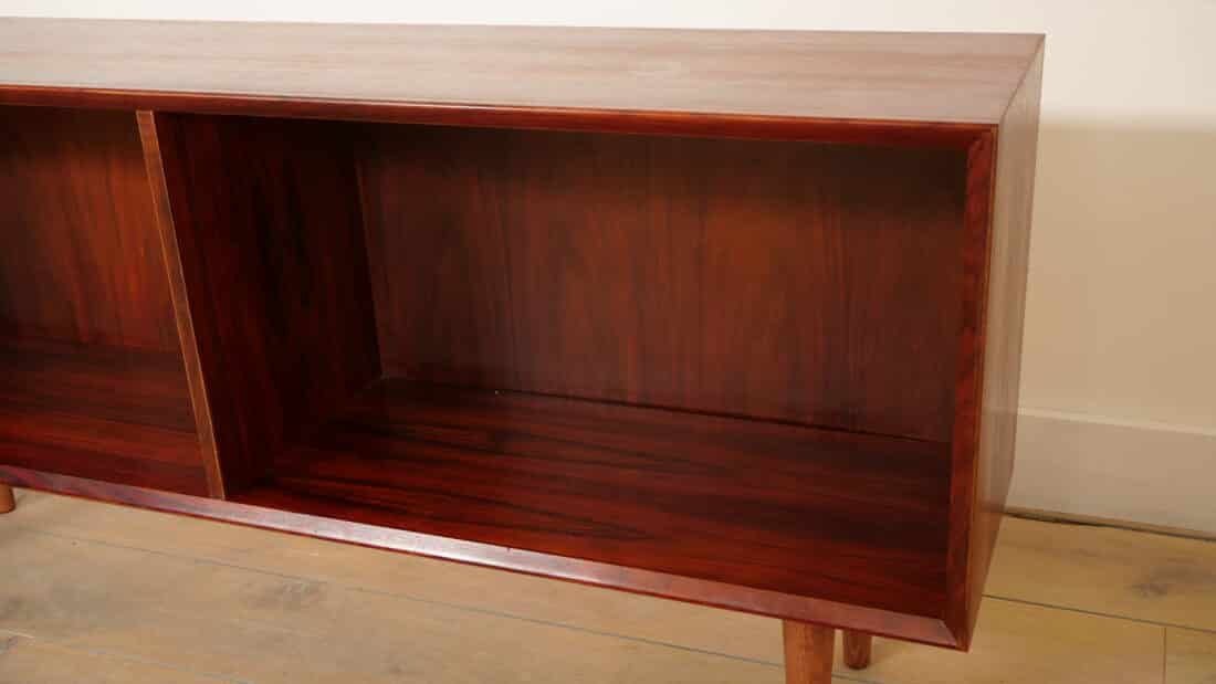 Vintage Boekenkast Palissander Platenkast