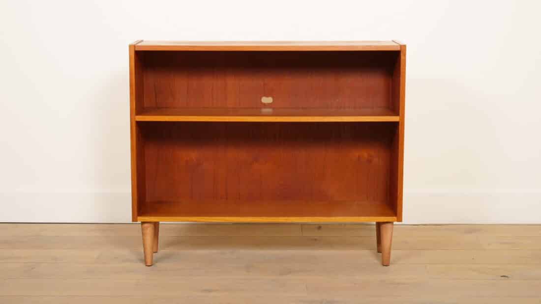 Vintage Boekenkastje Teak 74 Cm