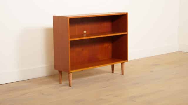 Vintage Boekenkastje Teak 74 Cm