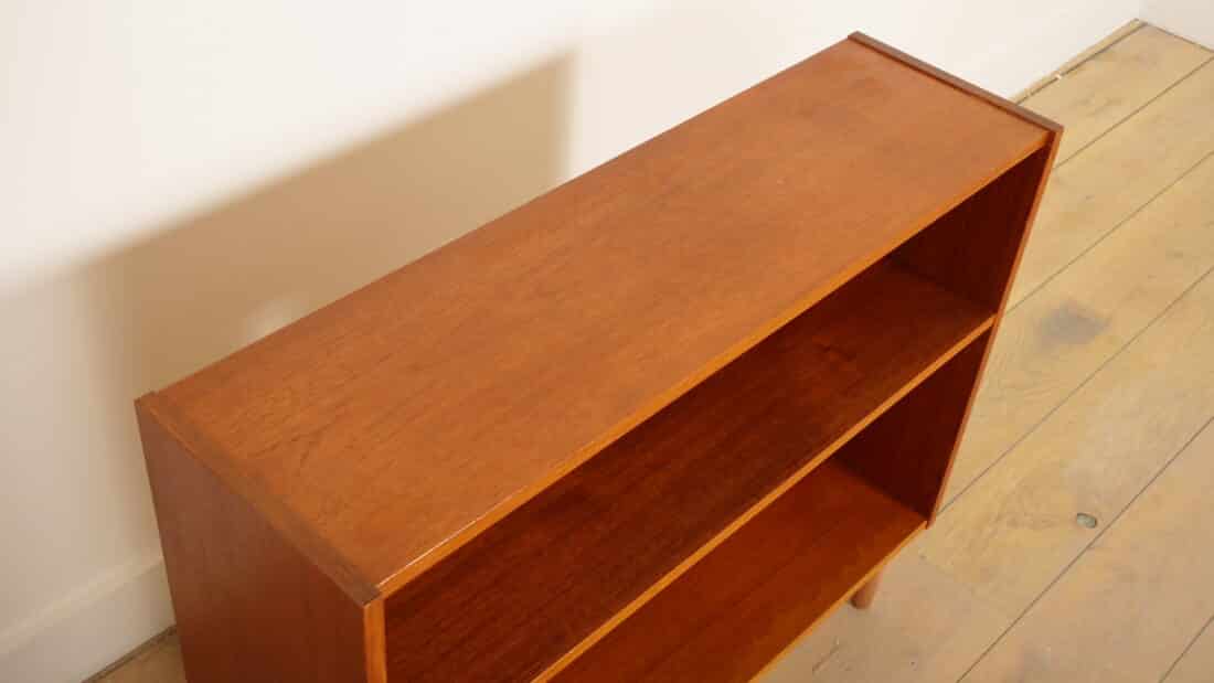 Vintage Boekenkastje Teak 74 Cm