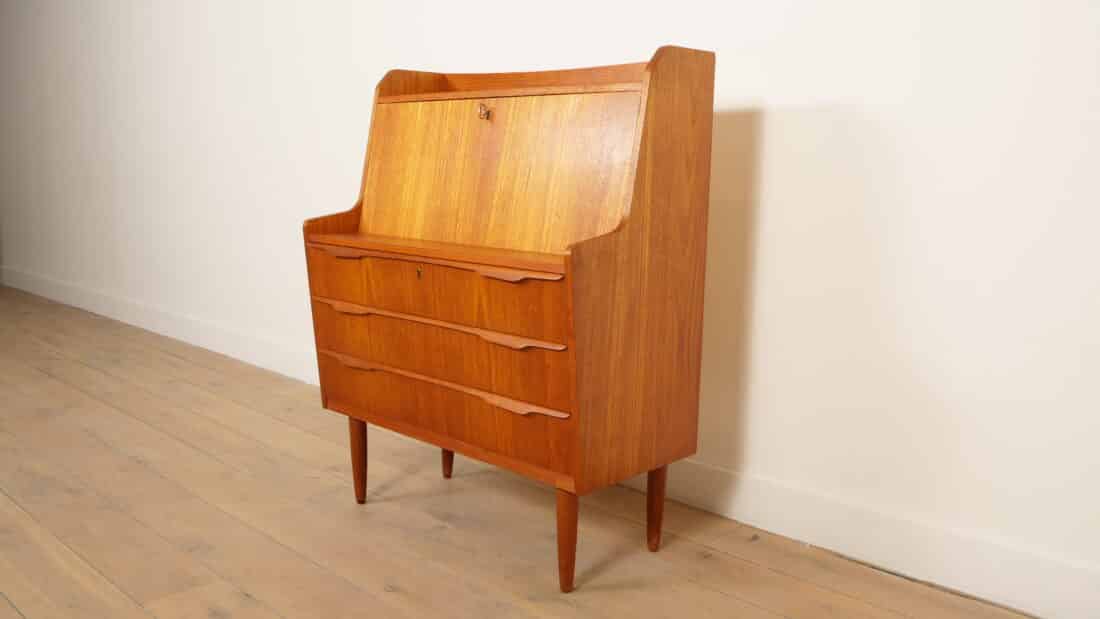 Trp Post Container Data Trp Post Id 21327 Vintage Secretaire Teak 114 Cm Trp Post Container