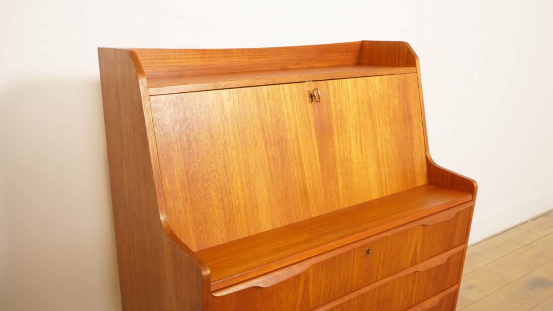 Trp Post Container Data Trp Post Id 21327 Vintage Secretaire Teak 114 Cm Trp Post Container