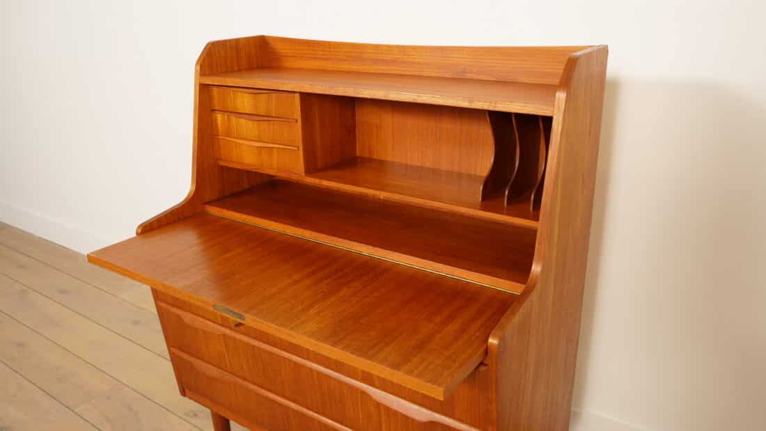 Trp Post Container Data Trp Post Id 21327 Vintage Secretaire Teak 114 Cm Trp Post Container