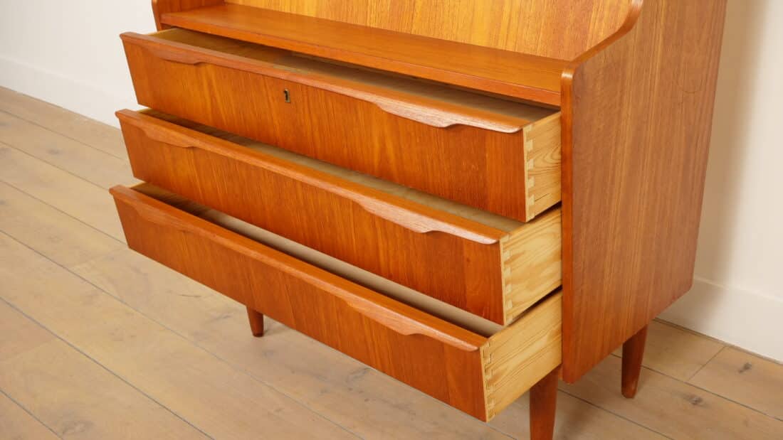 Trp Post Container Data Trp Post Id 21327 Vintage Secretaire Teak 114 Cm Trp Post Container