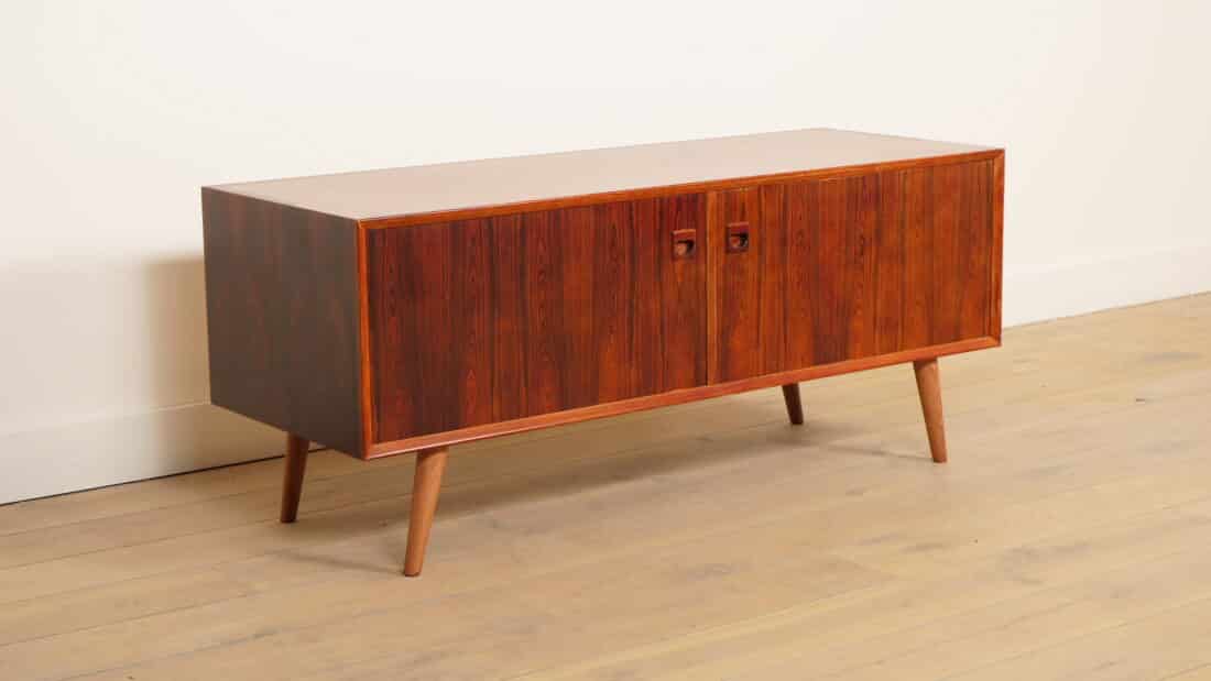 Vintage Dressoir Tv Meubel Palissander 135 Cm