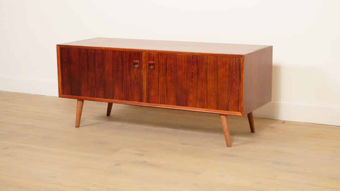 Vintage Dressoir Tv Meubel Palissander 135 Cm