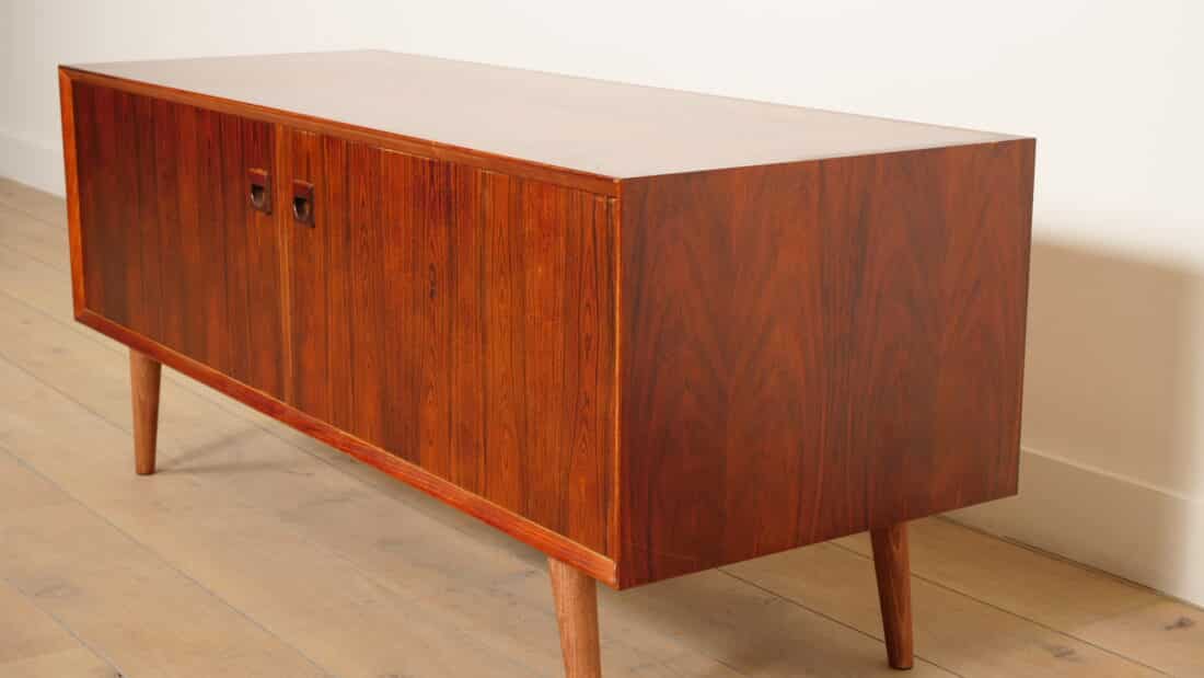 Vintage Dressoir Tv Meubel Palissander 135 Cm
