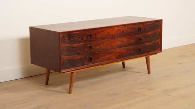 Vintage Dressoir Palissander Ladekast Deens Design