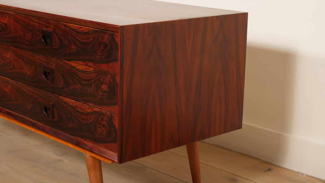 Vintage Dressoir Palissander Ladekast Deens Design