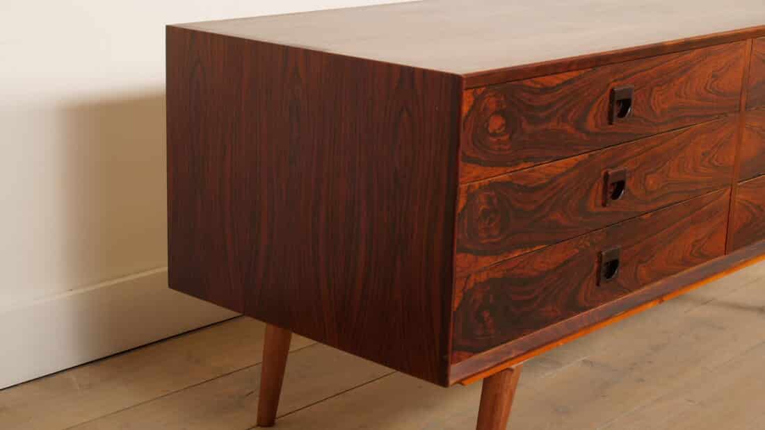 Vintage Dressoir Palissander Ladekast Deens Design