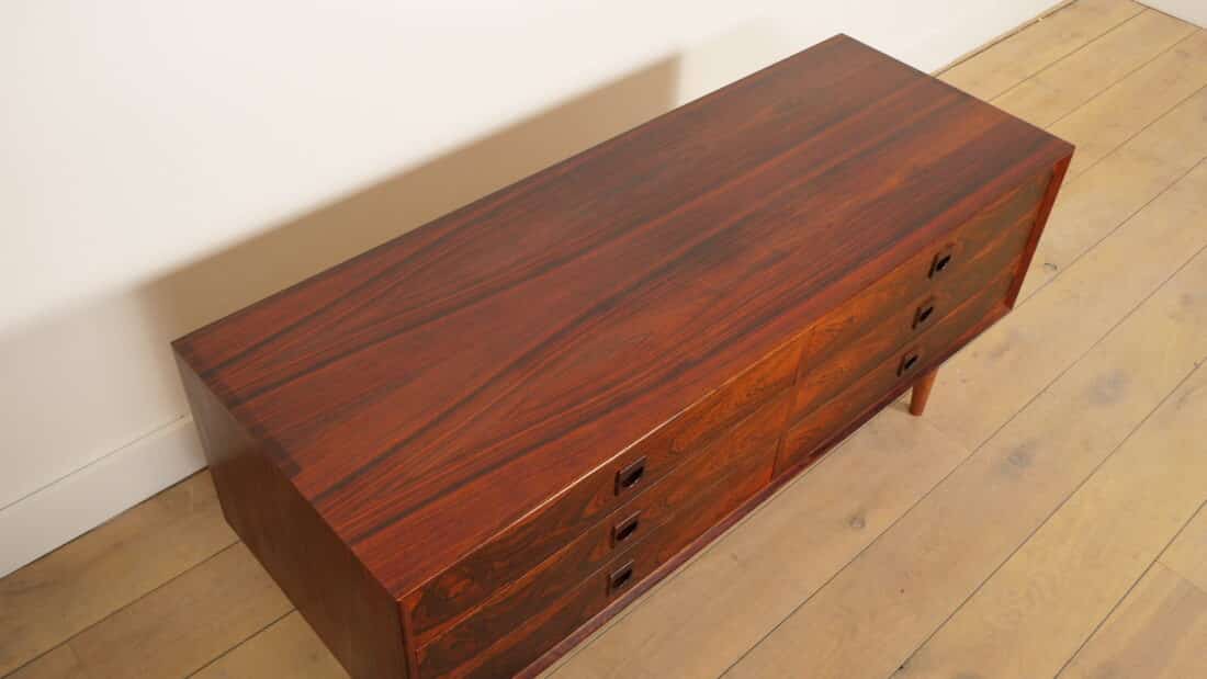 Vintage Dressoir Palissander Ladekast Deens Design