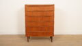 Vintage Danish chest of drawers | Teak | 6 drawers | 108 cm