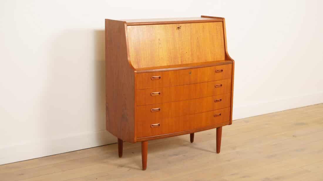 Trp Post Container Data Trp Post Id 21471 Vintage Secretaire Deens Teak 108 Cm Trp Post Container