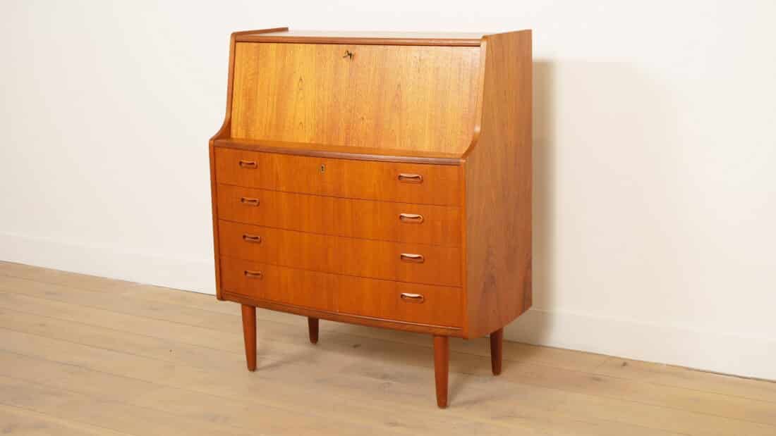 Trp Post Container Data Trp Post Id 21471 Vintage Secretaire Deens Teak 108 Cm Trp Post Container