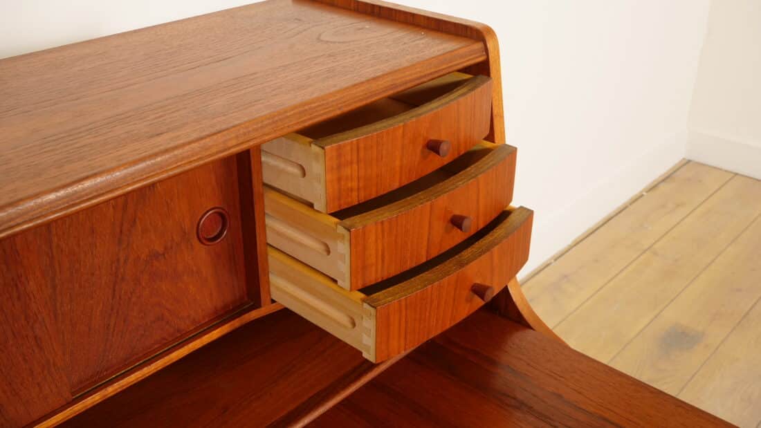Trp Post Container Data Trp Post Id 21471 Vintage Secretaire Deens Teak 108 Cm Trp Post Container