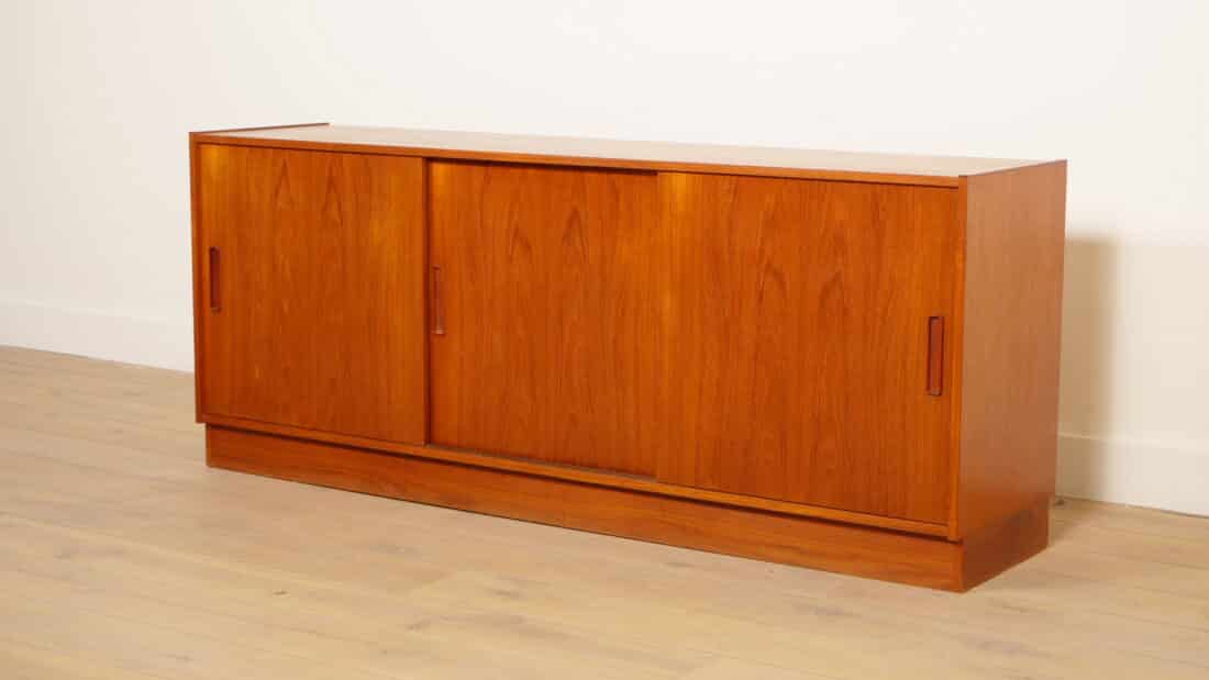 Vintage Dressoir Schuifdeuren Scandinavisch Design
