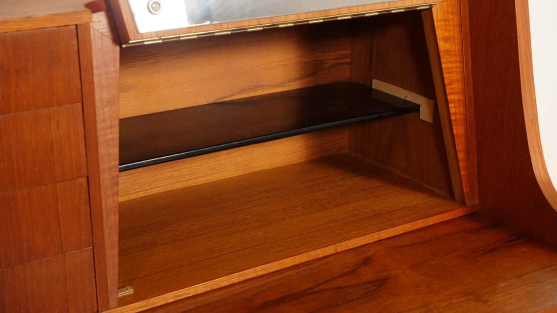 Trp Post Container Data Trp Post Id 21518 Vintage Secretaire Deens Teak Met Spiegel Trp Post Container