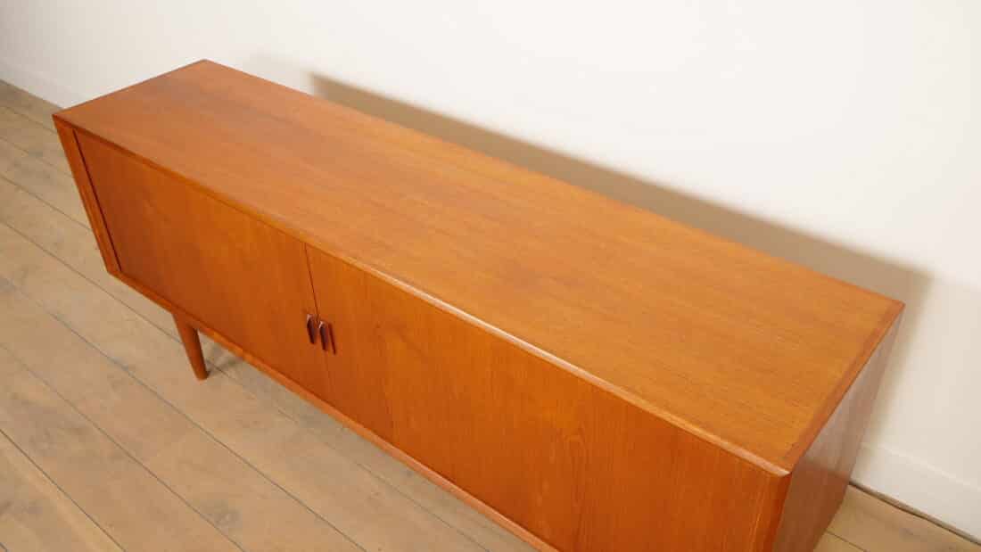 Vintage Dressoir Svend Aage Larsen Deens Design Tambourdeur