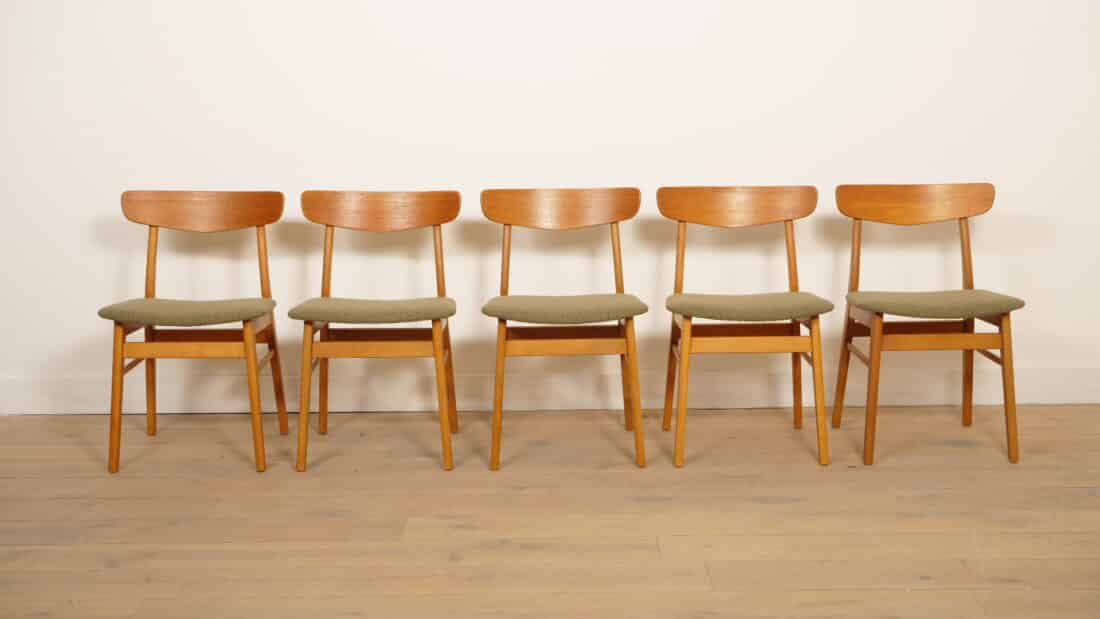 Trp Post Container Data Trp Post Id 21505 Set Van 5 Eetkamerstoelen Findahl Vintage Teak Trp Post Container