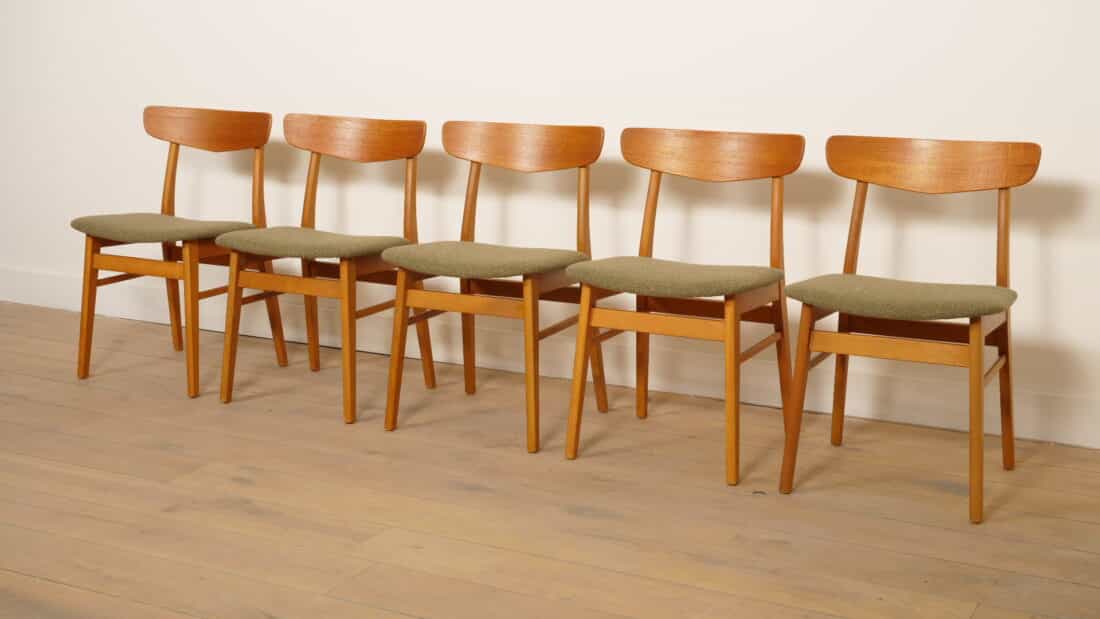 Trp Post Container Data Trp Post Id 21505 Set Van 5 Eetkamerstoelen Findahl Vintage Teak Trp Post Container