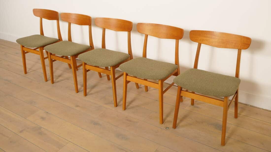 Trp Post Container Data Trp Post Id 21505 Set Van 5 Eetkamerstoelen Findahl Vintage Teak Trp Post Container