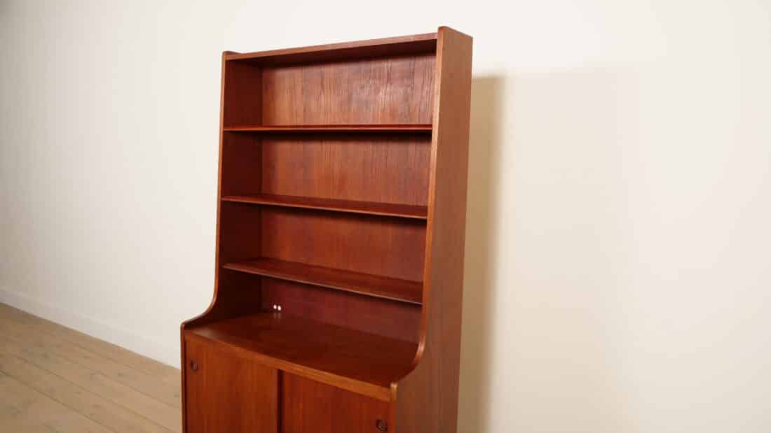 Vintage Highboard Boekenkast Teak Johannes Sorth Vintage Highboard Boekenkast Teak Johannes Sorth