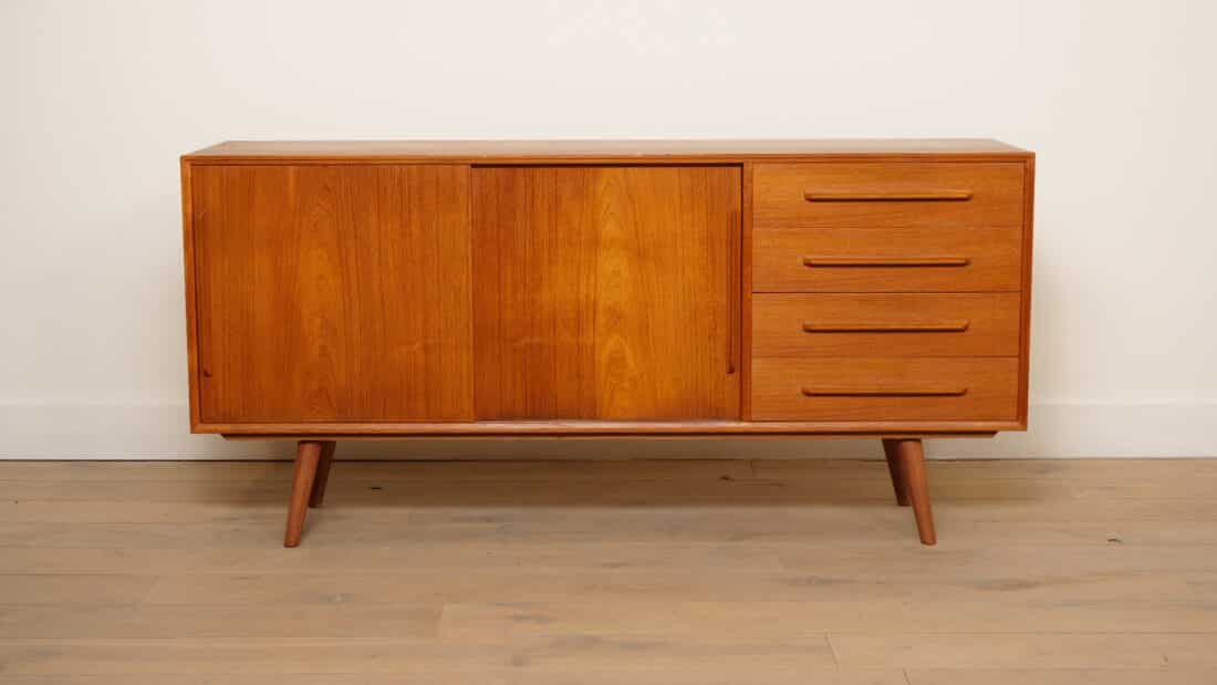Vintage Dressoir Deens Design 153 Cm