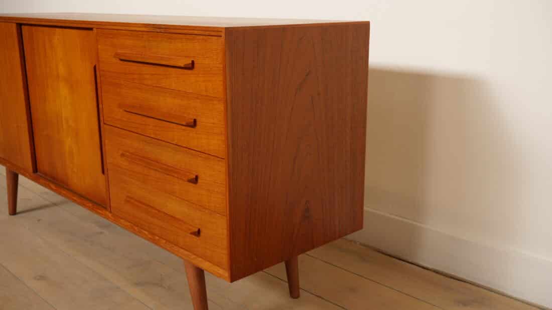 Vintage Dressoir Deens Design 153 Cm
