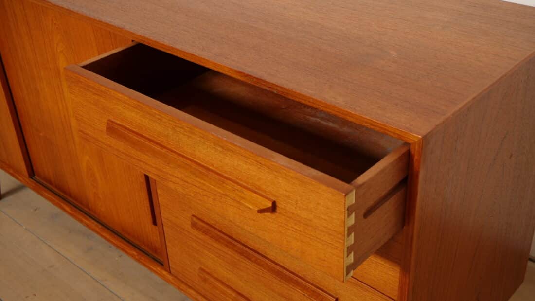 Vintage Dressoir Deens Design 153 Cm
