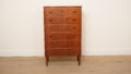 Vintage ladekast | 6 lades | Deens design | 111 cm