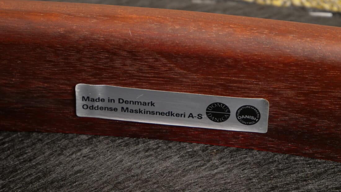6 X Eetkamerstoelen Erik Buch Model 49 Teak Opnieuw Gestoffeerd