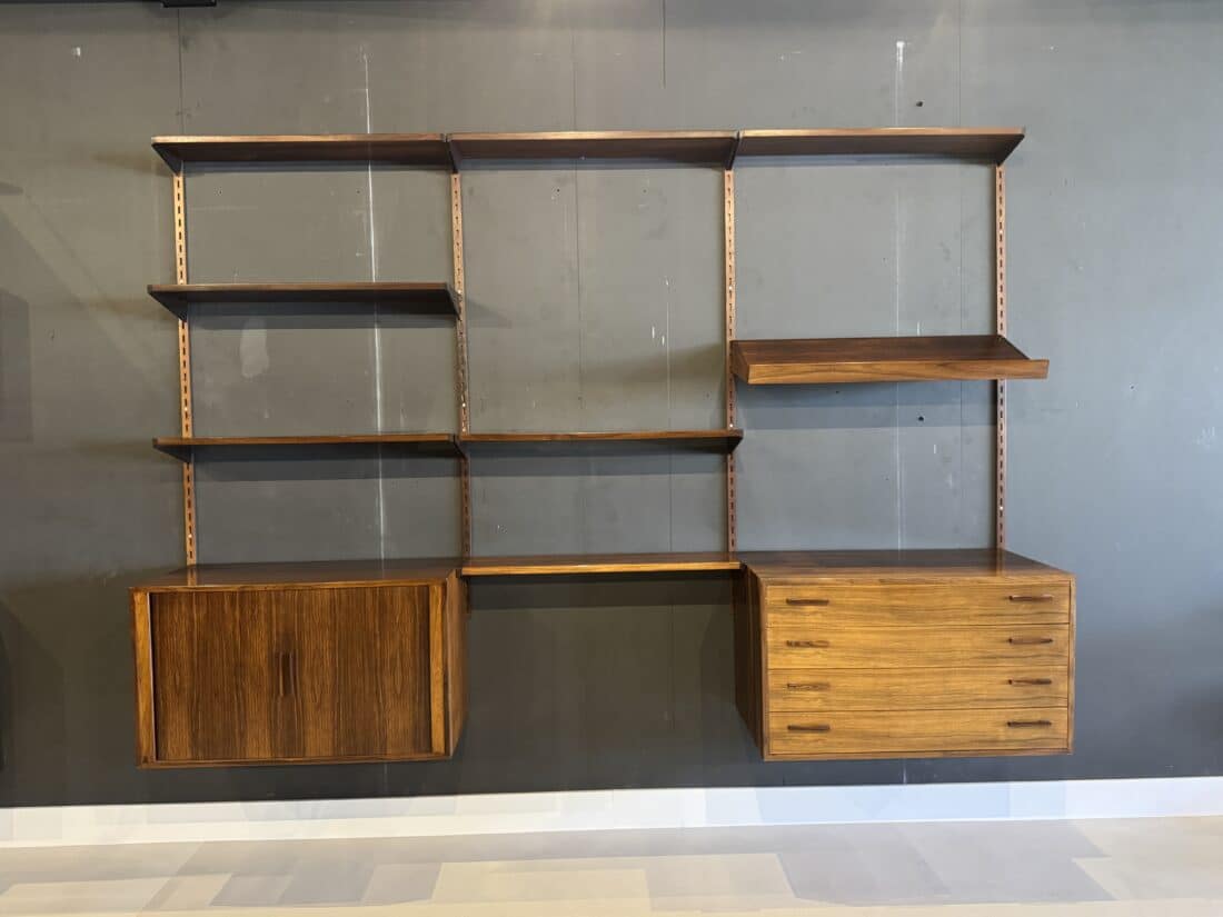 Vintage Wandsysteem Kai Kristiansen Palissander