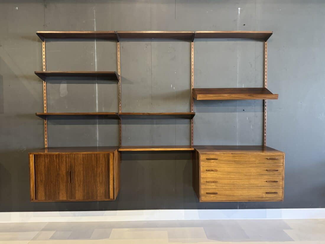Vintage Wandsysteem Kai Kristiansen Palissander