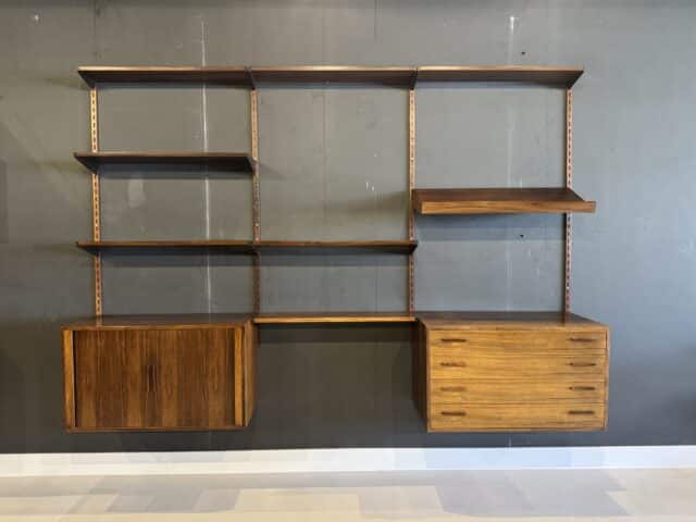 Vintage Wandsysteem Kai Kristiansen Palissander