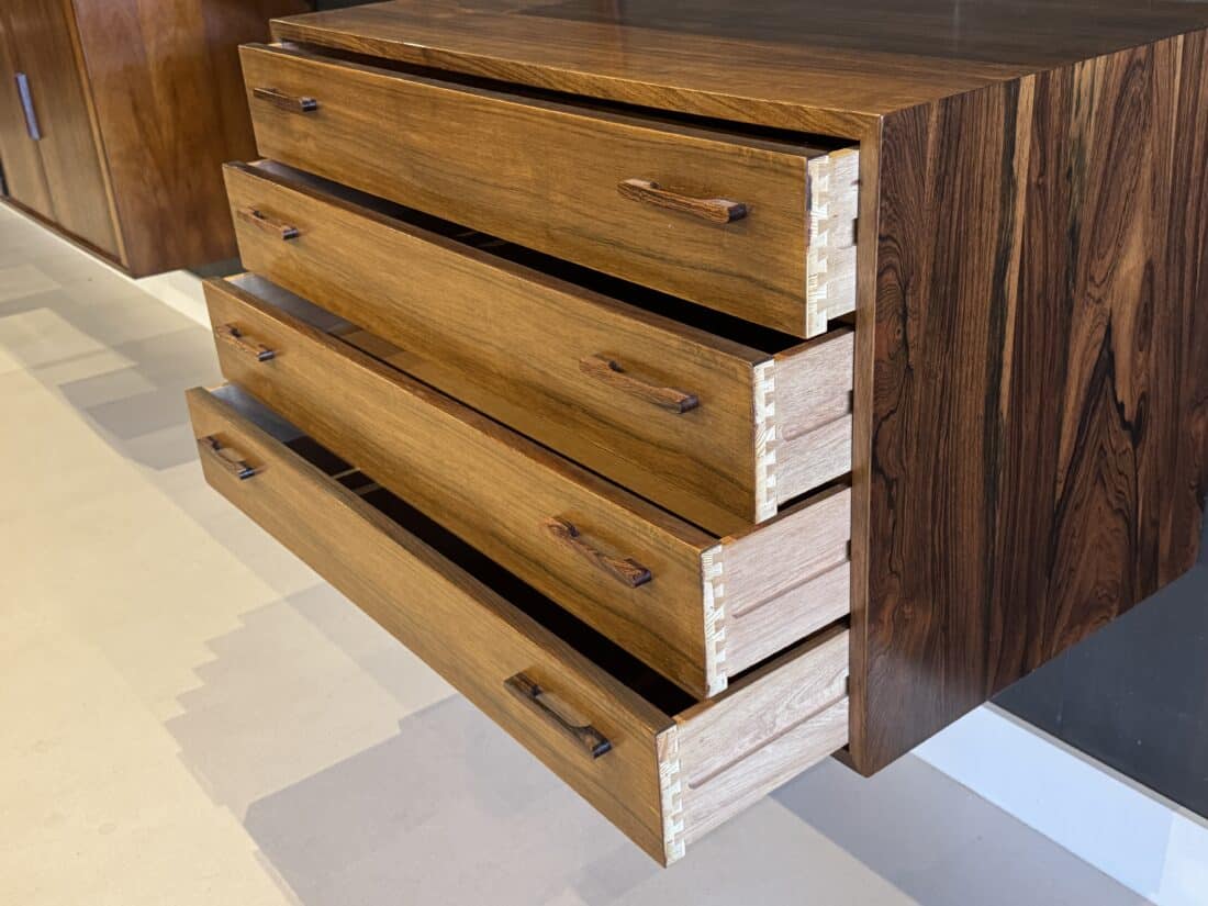 Vintage Wandsysteem Kai Kristiansen Palissander