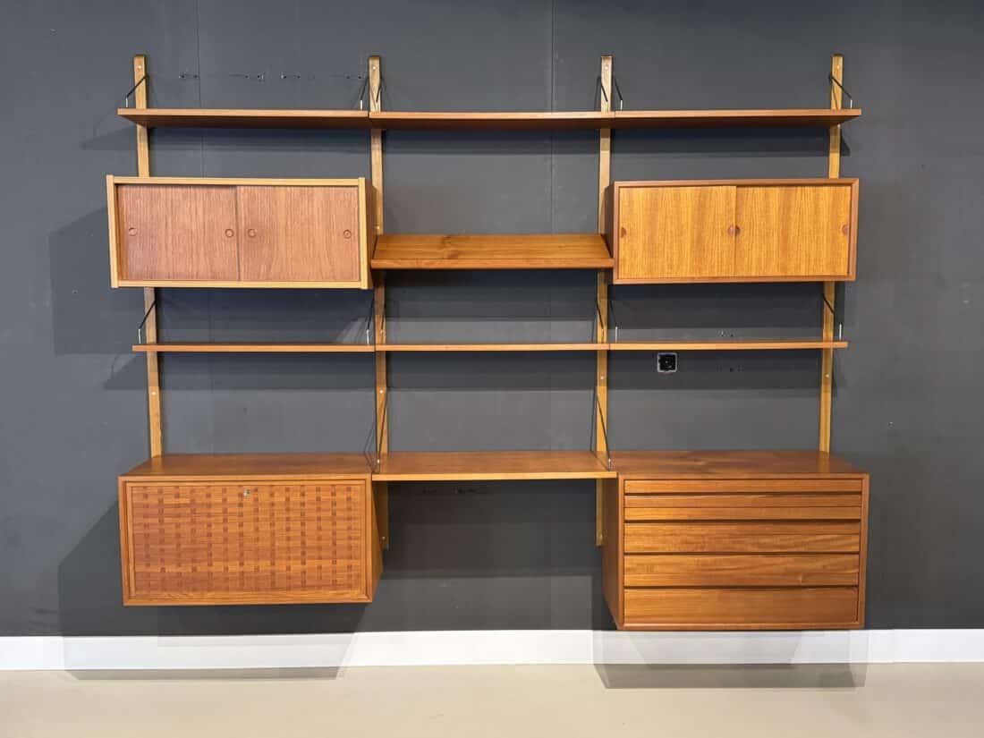 Wand Systeem Royal System Poul Cadovius Teak