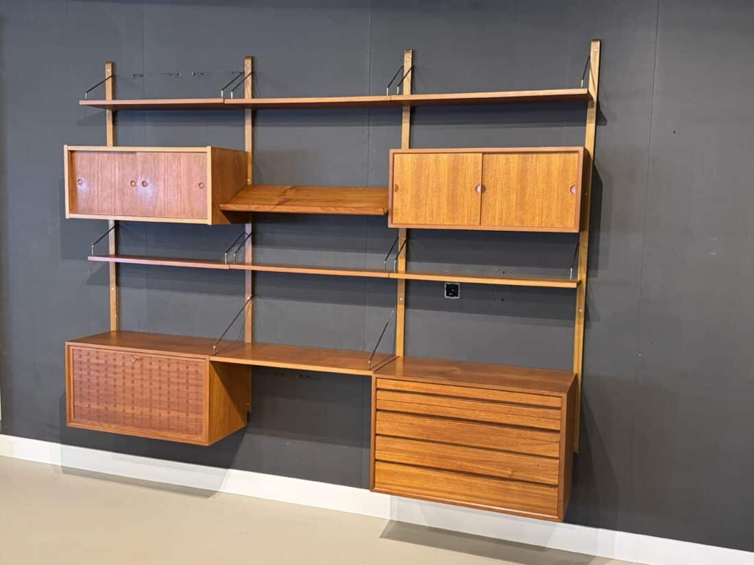 Wand Systeem Royal System Poul Cadovius Teak