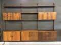 Vintage wandsysteem | Palissander